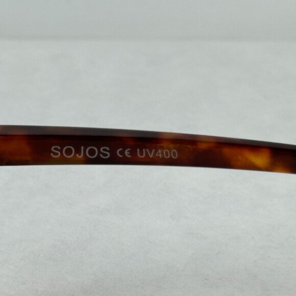 Sojos Polarized Sunglasses Tortoise Frame Green Lens UV400 Protection SJ2269C6 - Picture 8 of 16